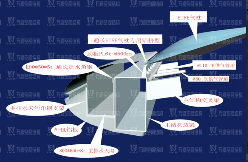 ETFE膜結(jié)構(gòu)優(yōu)質(zhì)結(jié)構(gòu)獎|橫琴中拉經(jīng)貿(mào)園區(qū)ETFE天幕膜結(jié)構(gòu)項目 ETFE膜結(jié)構(gòu)優(yōu)質(zhì)結(jié)構(gòu)獎|橫琴中拉經(jīng)貿(mào)園區(qū)ETFE天幕膜結(jié)構(gòu)項目