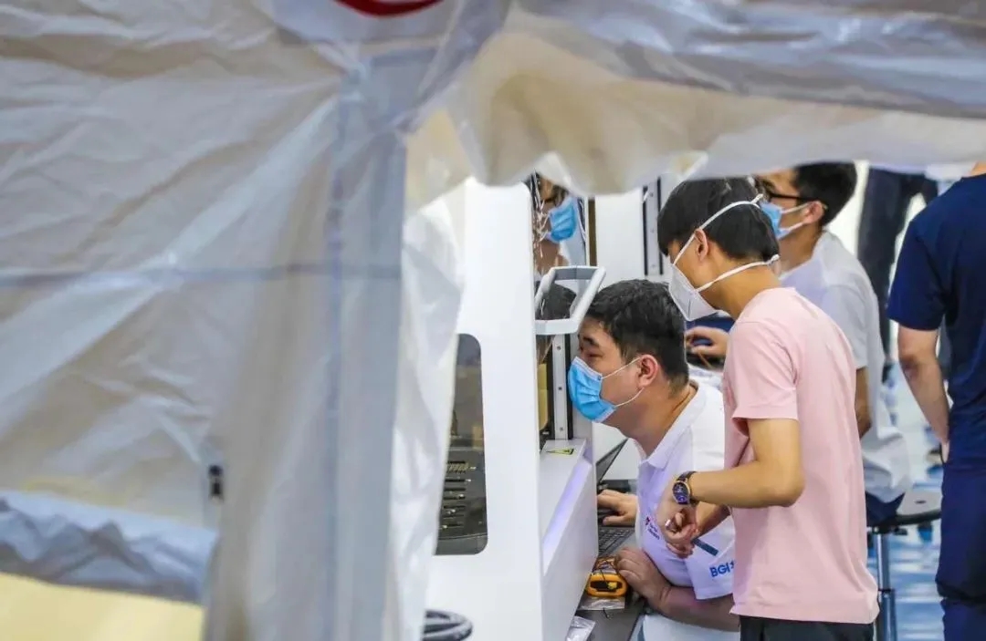 氣膜膜結(jié)構(gòu)核酸檢測室現(xiàn)身大興體育中心 氣膜膜結(jié)構(gòu)核酸檢測室現(xiàn)身大興體育中心