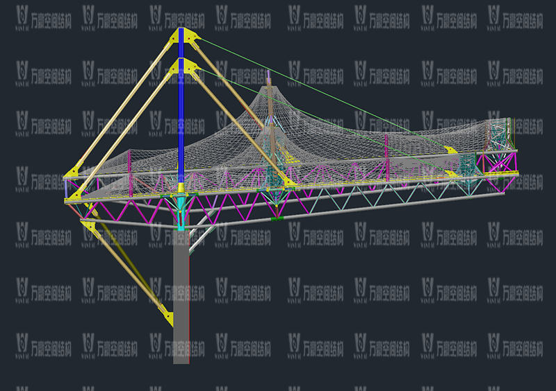 汕尾市體育中心（一期）工程田徑場(chǎng)膜結(jié)構(gòu)項(xiàng)目