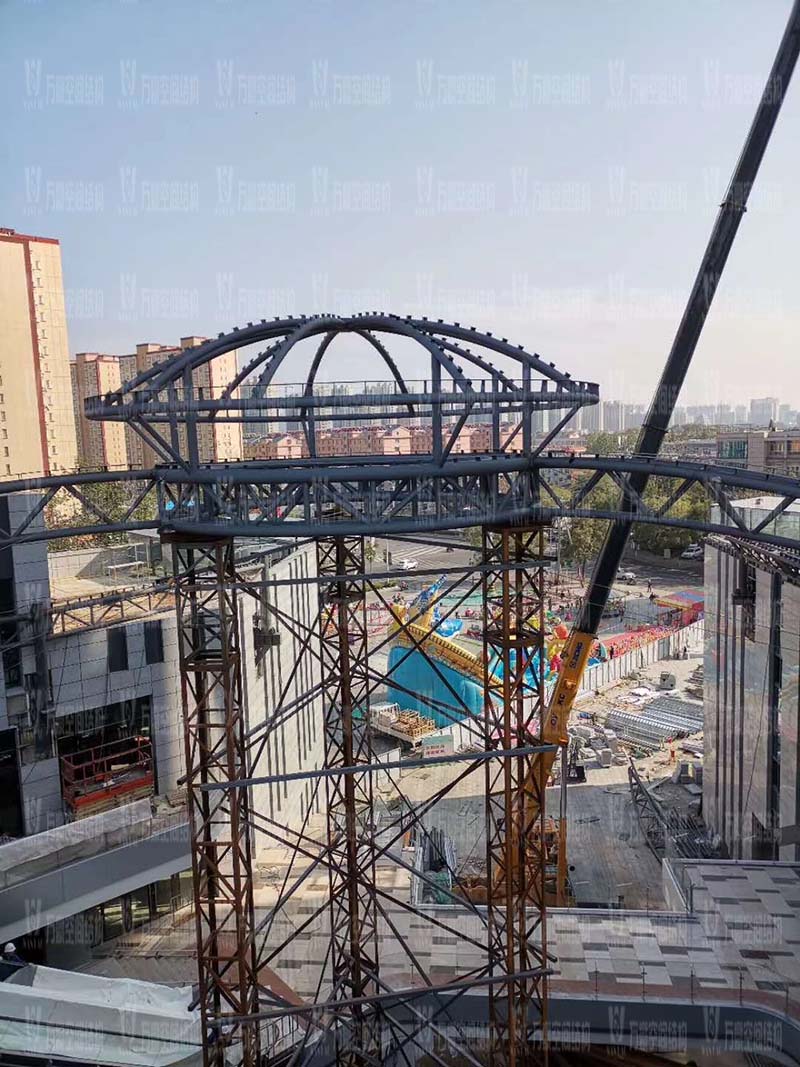 新泰卓越·財(cái)富廣場(chǎng)異型鋼結(jié)構(gòu)項(xiàng)目 新泰卓越·財(cái)富廣場(chǎng)異型鋼結(jié)構(gòu)項(xiàng)目