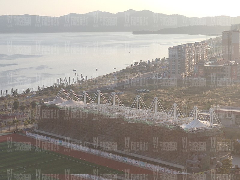 汕尾市體育中心（一期）工程田徑場(chǎng)膜結(jié)構(gòu)項(xiàng)目