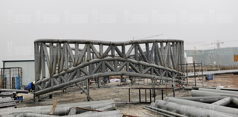 四川南充電影學院景觀膜結構項目竣工