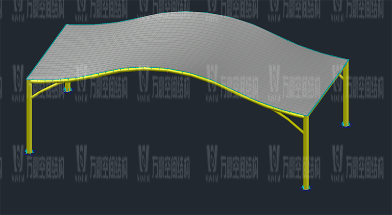樂清鐵定溜溜樂園膜結構工程位于浙江省溫州市樂清市，項目鋼膜結構雨棚包括6號商業(yè)街蜂窩狀ETFE膜結構、檢票口PTFE膜結構、售票口PVDF膜結構。    目前，售票口、檢票口已全部完成；6號商業(yè)街支撐結構已安裝完成，正在吊裝網(wǎng)殼，網(wǎng)殼共分為11片，正在吊裝第3片。  樂清鐵定溜溜樂園膜結構工程商業(yè)街網(wǎng)殼吊裝中  樂清鐵定溜溜樂園膜結構工程商業(yè)街網(wǎng)殼吊裝中  樂清鐵定溜溜樂園膜結構工程商業(yè)街網(wǎng)殼吊裝中  樂清鐵定溜溜樂園膜結構工程商業(yè)街網(wǎng)殼吊裝中  樂清鐵定溜溜樂園膜結構工程商業(yè)街網(wǎng)殼吊裝中    期待整個工程的完工，來領略它別致的風采。