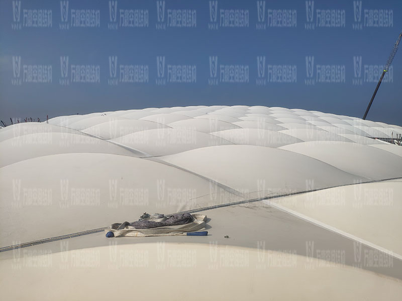 亞運(yùn)會(huì)棒（壘）球體館、亞洲杯主辦場(chǎng)地重慶龍興足球場(chǎng)膜結(jié)構(gòu)項(xiàng)目動(dòng)員大會(huì)