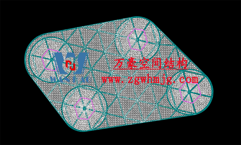 臺(tái)州大板橋ETFE氣枕天幕工程 臺(tái)州大板橋ETFE氣枕天幕工程