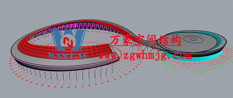 萬豪2022第2標-襄陽奧體中心膜結(jié)構(gòu)工程 萬豪2022第2標-襄陽奧體中心膜結(jié)構(gòu)工程