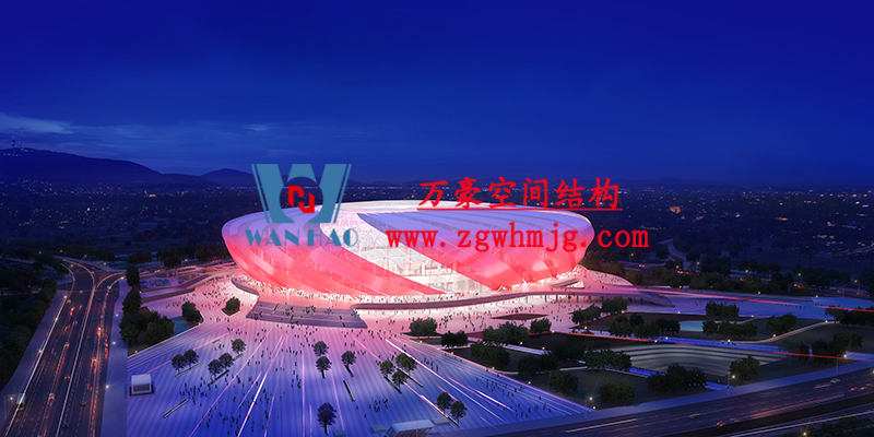 2023年亞洲杯主辦場地重慶龍興足球場項目ETFE屋面膜結(jié)構(gòu)工程 2023年亞洲杯主辦場地重慶龍興足球場項目ETFE屋面膜結(jié)構(gòu)工程
