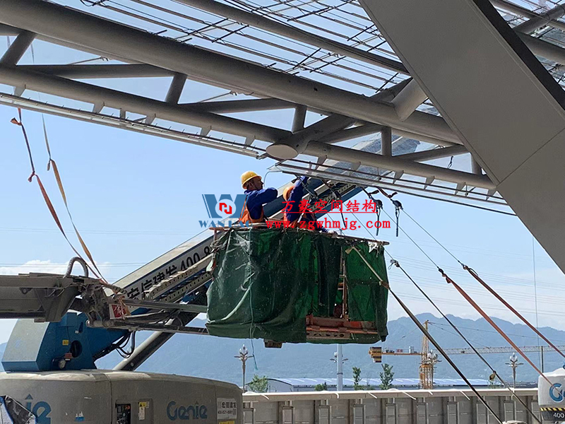 2023年亞洲杯主辦場地重慶龍興足球場項目ETFE屋面膜結(jié)構(gòu)工程 2023年亞洲杯主辦場地重慶龍興足球場項目ETFE屋面膜結(jié)構(gòu)工程