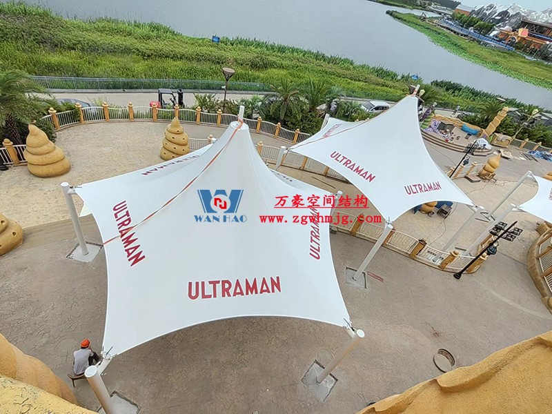 上海海昌海洋公園鋼膜結構工程完工