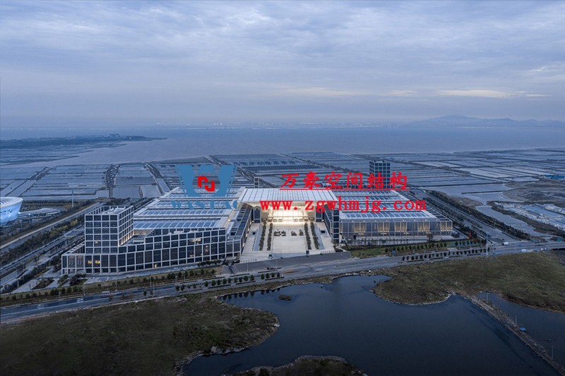 紅島國際會展中心PTFE膜結(jié)構(gòu)項目 紅島國際會展中心PTFE膜結(jié)構(gòu)項目