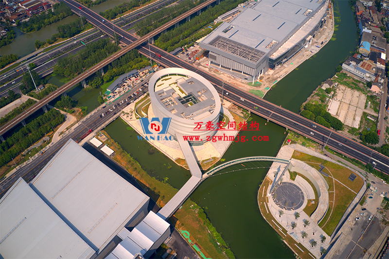 紹興國際會(huì)展中心PTFE網(wǎng)格織物幕墻項(xiàng)目 紹興國際會(huì)展中心PTFE網(wǎng)格織物幕墻項(xiàng)目