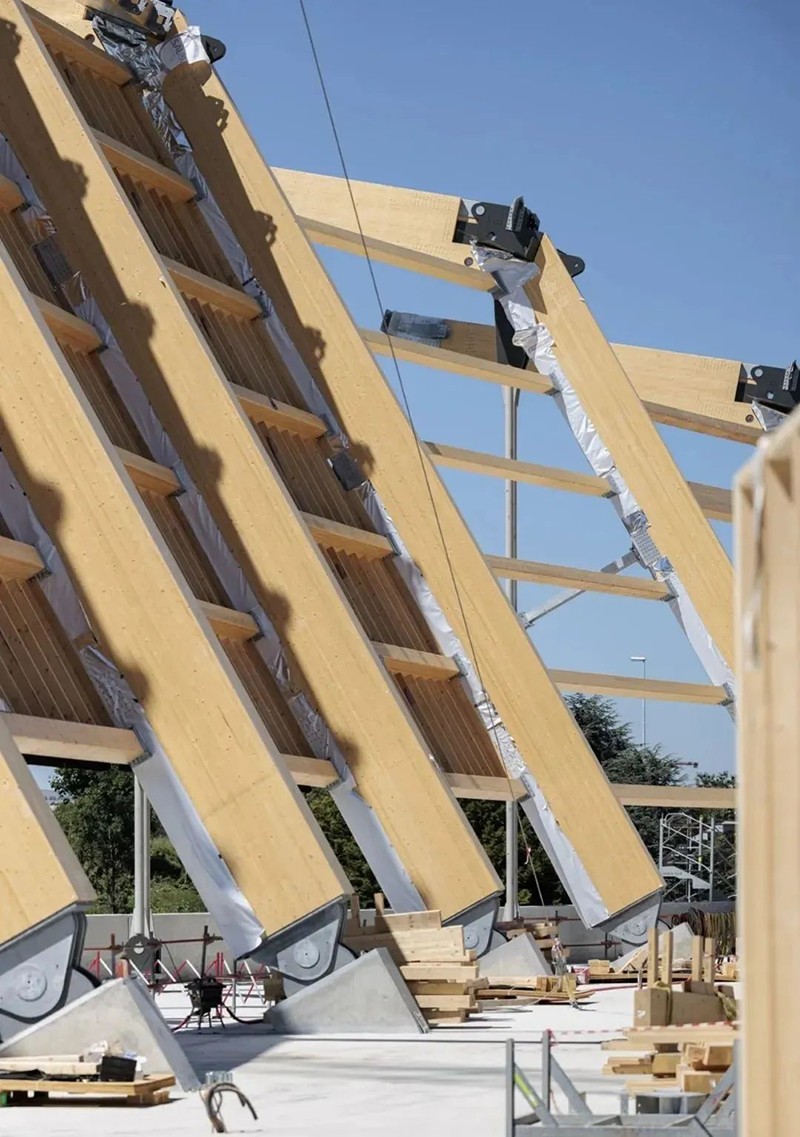 【木制勁性懸索結(jié)構(gòu)】2024巴黎奧運會水上運動中心 【木制勁性懸索結(jié)構(gòu)】2024巴黎奧運會水上運動中心