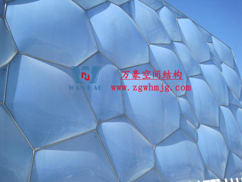 ETFE膜結(jié)構(gòu)的光線控制 ETFE膜結(jié)構(gòu)的光線控制