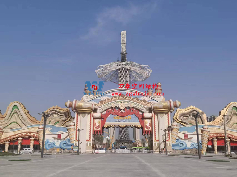 西安絲路塔ETFE索膜結(jié)構(gòu)工程 西安絲路塔ETFE索膜結(jié)構(gòu)工程