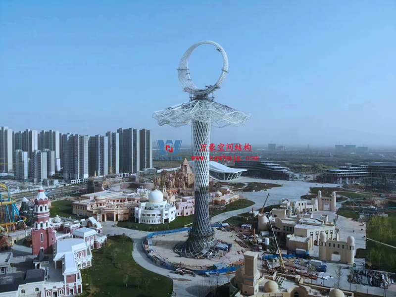 I TOWER-芭蕾舞者裙擺提升安裝階段完美收官！