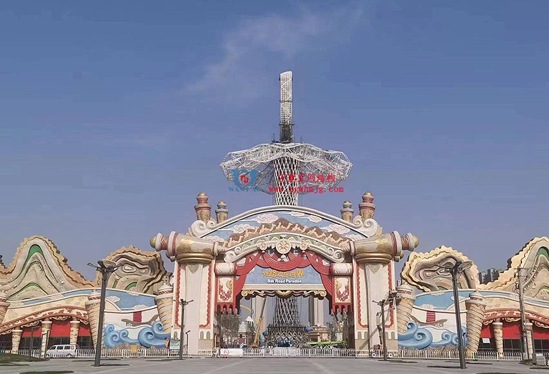 I TOWER-芭蕾舞者裙擺提升安裝階段完美收官！