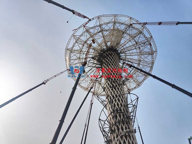 西安絲路塔ETFE索膜結(jié)構(gòu)工程 西安絲路塔ETFE索膜結(jié)構(gòu)工程