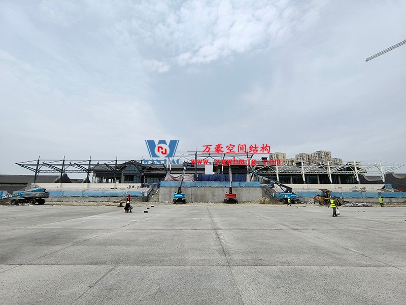 四川職業(yè)技術(shù)學(xué)院鋰電科技學(xué)院建設(shè)項目看臺膜結(jié)構(gòu)工程