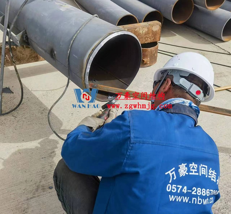 芳菲四月，共鑒美好！陜西定邊馬蓮灘沙漠公園鋼膜結(jié)構(gòu)工程最新進(jìn)展播報(bào)