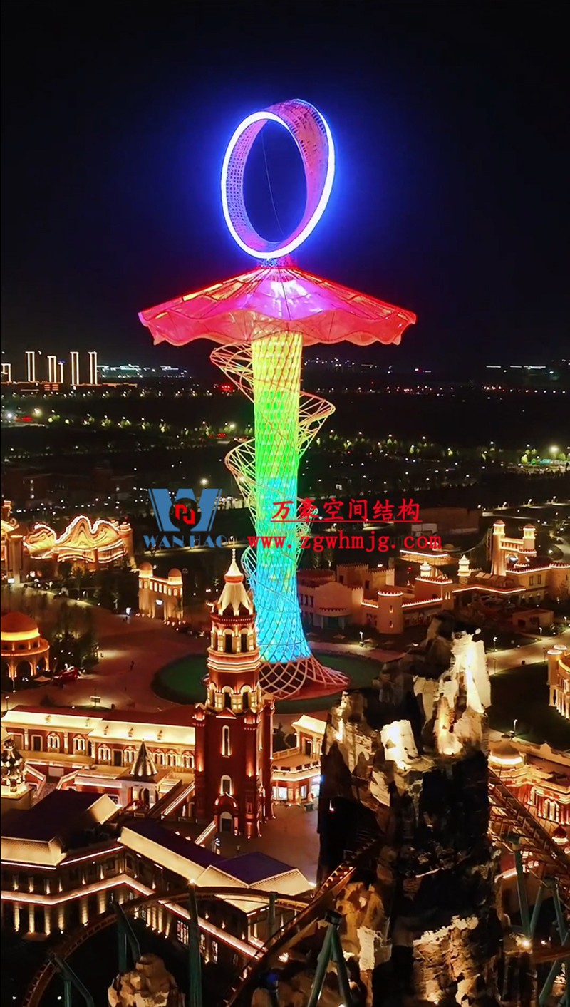 身姿輕盈，造型優(yōu)美的膜結(jié)構(gòu)建筑