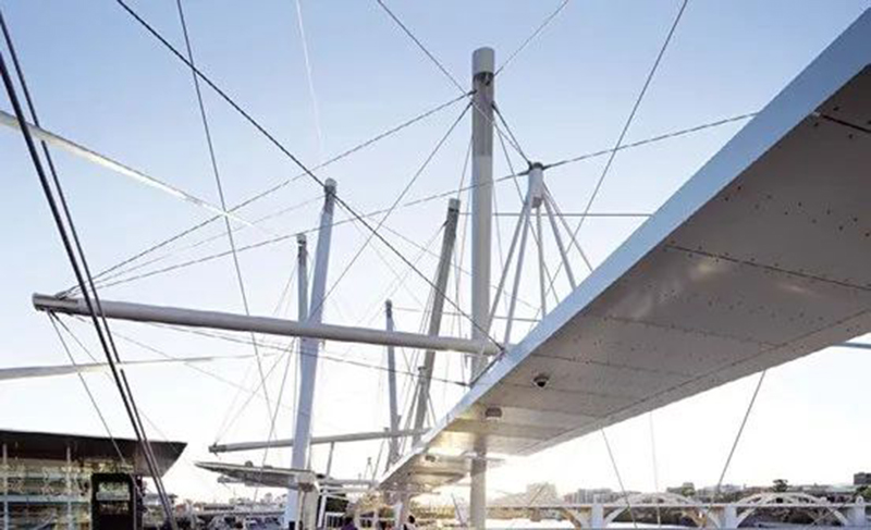 張拉整體結(jié)構(gòu)的庫里爾帕橋 張拉整體結(jié)構(gòu)的庫里爾帕橋