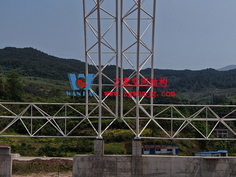 四川高興煤炭儲備基地異型鋼結構