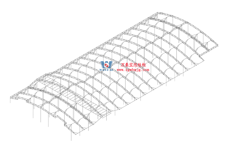 浙江真愛毯業(yè)科技有限公司廠房三屋面膜結(jié)構(gòu)工程完工大吉！