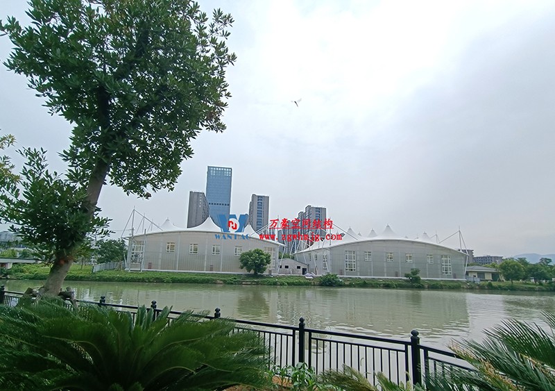 溫州惠民路西側(cè)綠地球場PTFE膜結(jié)構(gòu)項(xiàng)目