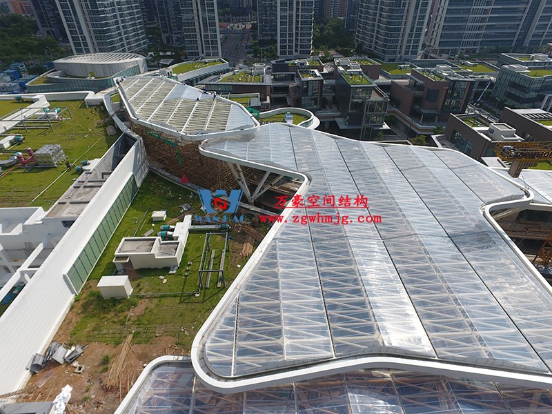 深圳龍華地鐵站ETFE天幕膜結構項目 深圳龍華地鐵站ETFE天幕膜結構項目