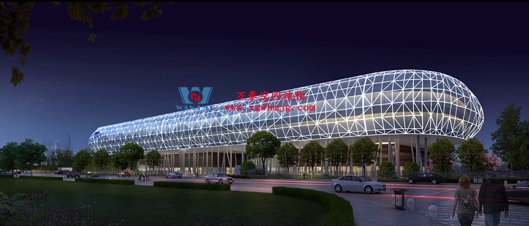 菲仕電機外立面PTFE網(wǎng)格膜結(jié)構(gòu)項目