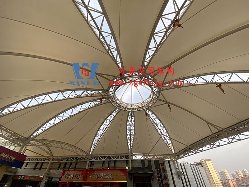 新泰卓越·財(cái)富廣場(chǎng)膜結(jié)構(gòu)項(xiàng)目 新泰卓越·財(cái)富廣場(chǎng)膜結(jié)構(gòu)項(xiàng)目