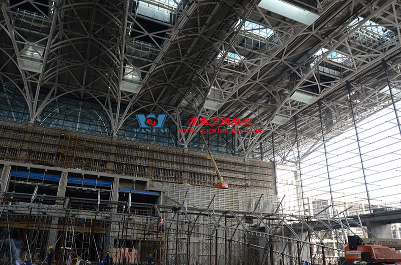 紅島國(guó)際會(huì)議中心異型鋼結(jié)構(gòu)項(xiàng)目