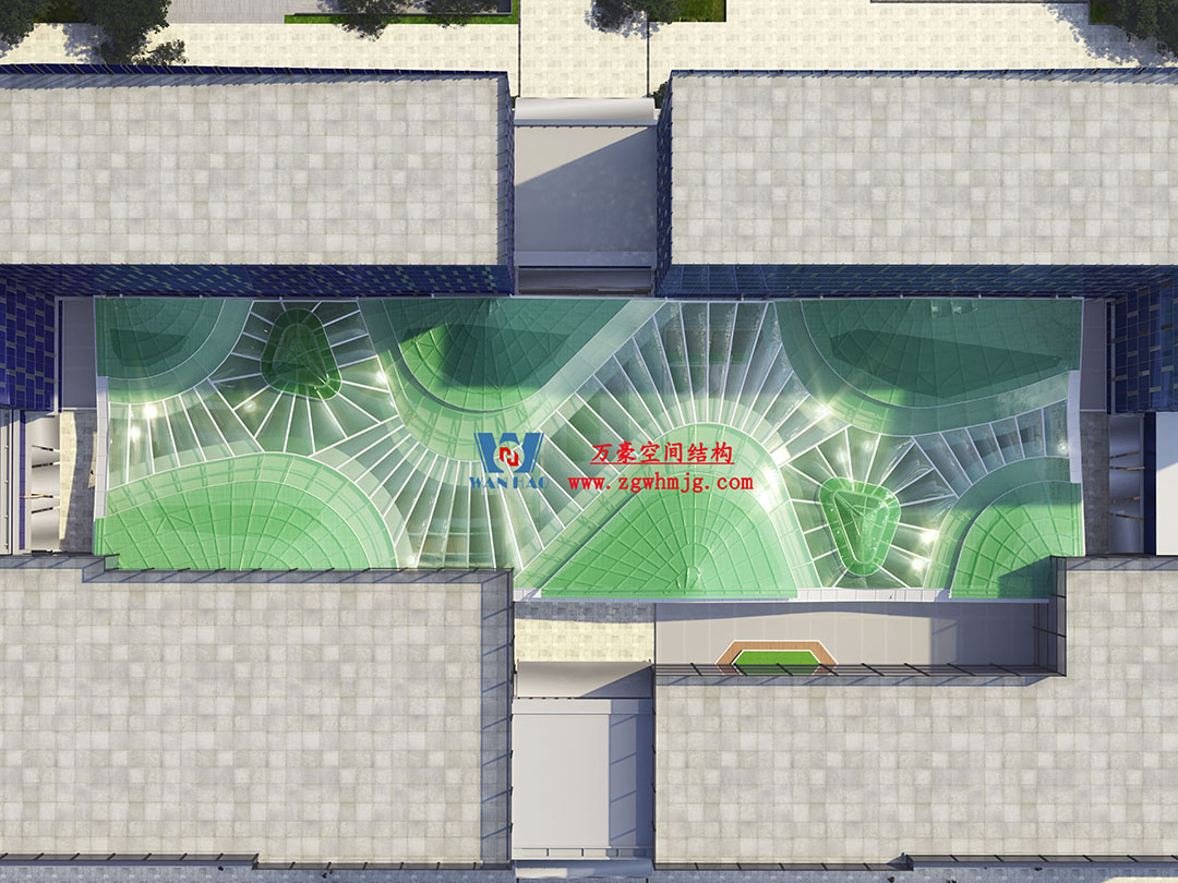 博多森谷項目中庭etfe膜結(jié)構(gòu)工程 博多森谷項目中庭etfe膜結(jié)構(gòu)工程