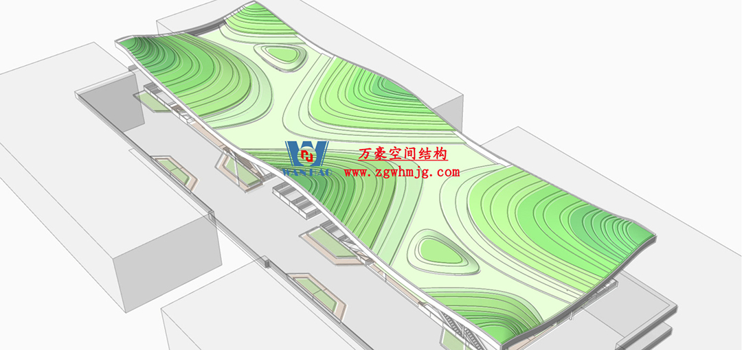 博多森谷項目中庭etfe膜結(jié)構(gòu)工程 博多森谷項目中庭etfe膜結(jié)構(gòu)工程