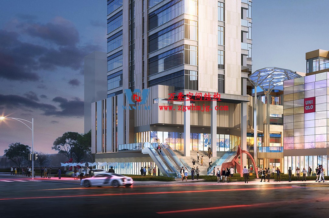 賦含夢幻色彩的商業(yè)街膜結(jié)構(gòu)天幕，即將閃亮登場！