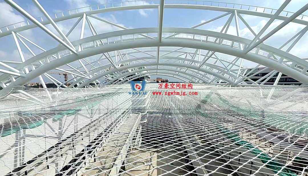 工程進度全速推進，PTFE膜材張拉在即！