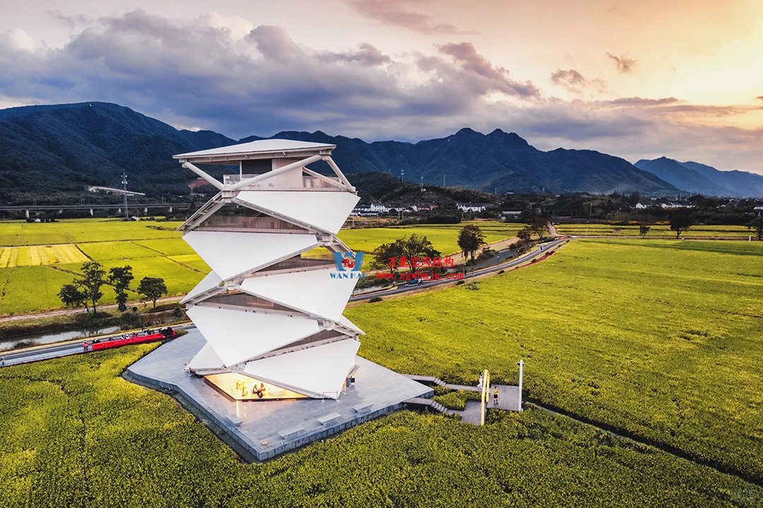 創(chuàng)意與藝術(shù)美感兼具的鋼膜結(jié)構(gòu)建筑 創(chuàng)意與藝術(shù)美感兼具的鋼膜結(jié)構(gòu)建筑