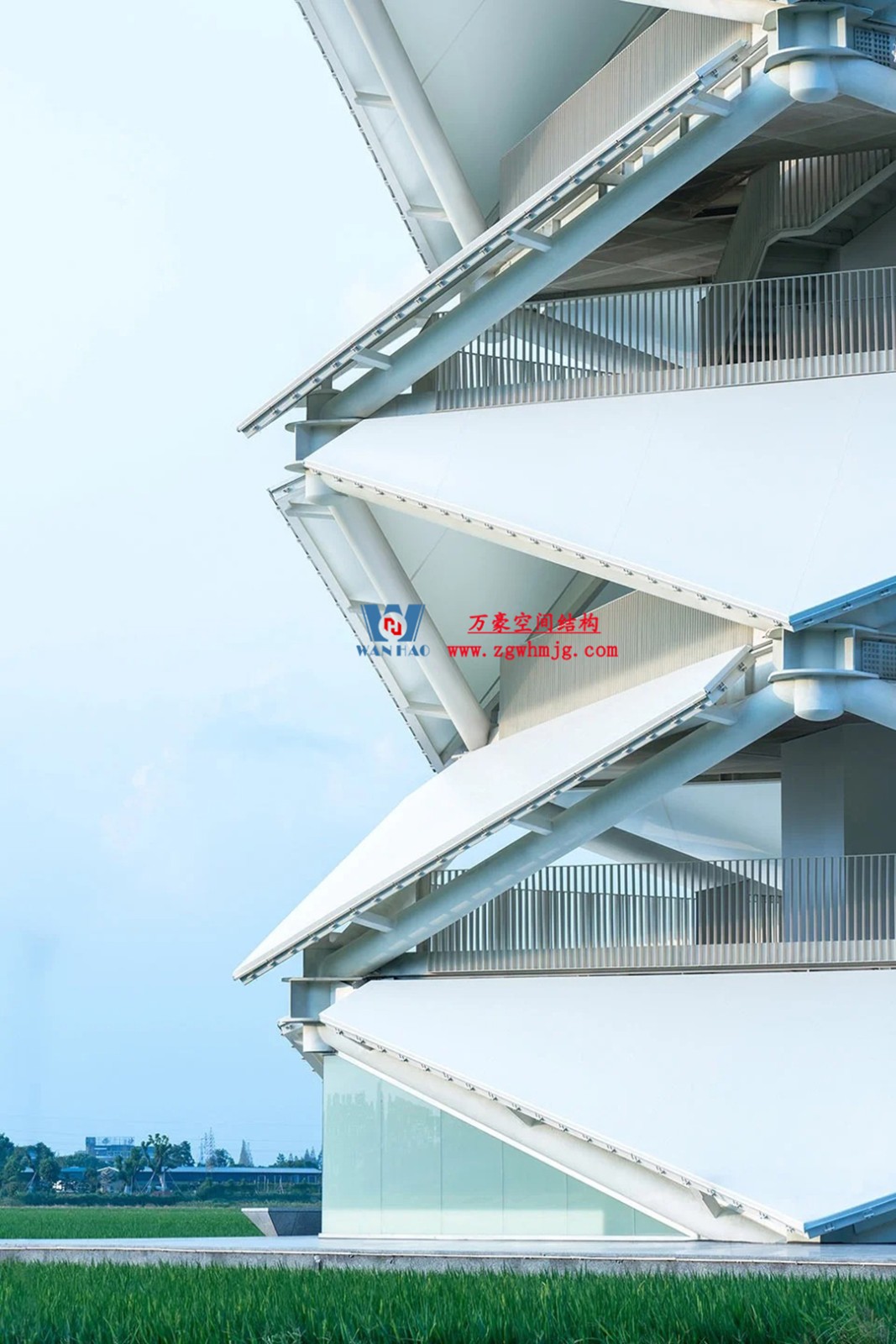 創(chuàng)意與藝術(shù)美感兼具的鋼膜結(jié)構(gòu)建筑 創(chuàng)意與藝術(shù)美感兼具的鋼膜結(jié)構(gòu)建筑