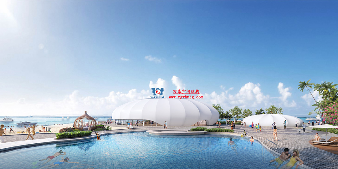 恭喜中標-京基大梅沙酒店多功能活動廳鋼膜結(jié)構(gòu)工程