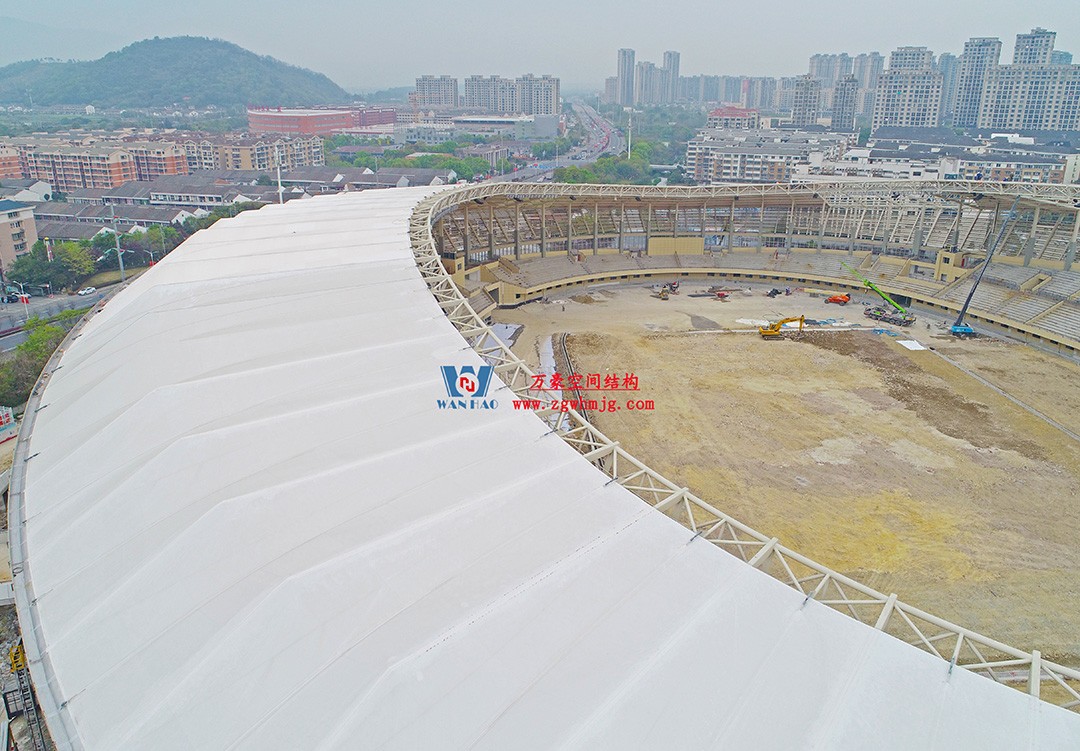 案例賞析|柔曲多變的PTFE膜結(jié)構(gòu)體育場館 案例賞析|柔曲多變的PTFE膜結(jié)構(gòu)體育場館