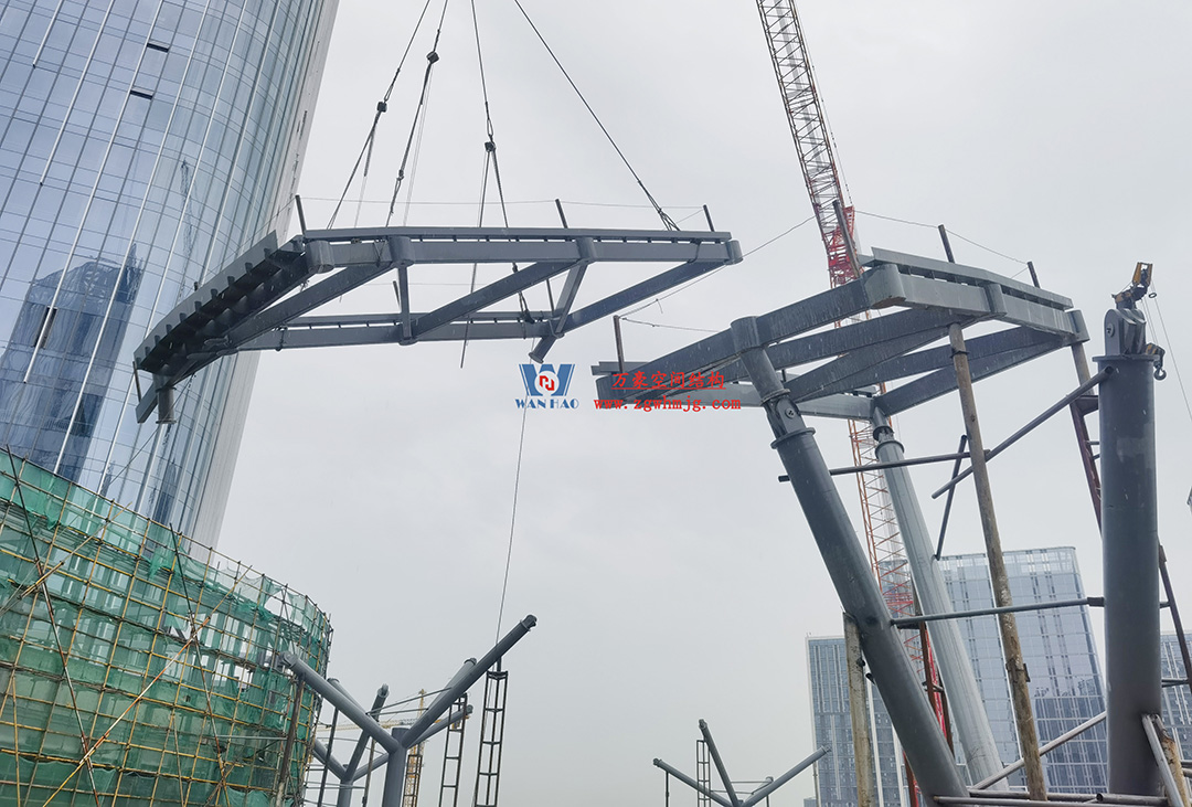 攻堅(jiān)克難，全速推進(jìn)|這個(gè)ETFE商業(yè)天幕迎來(lái)新進(jìn)展