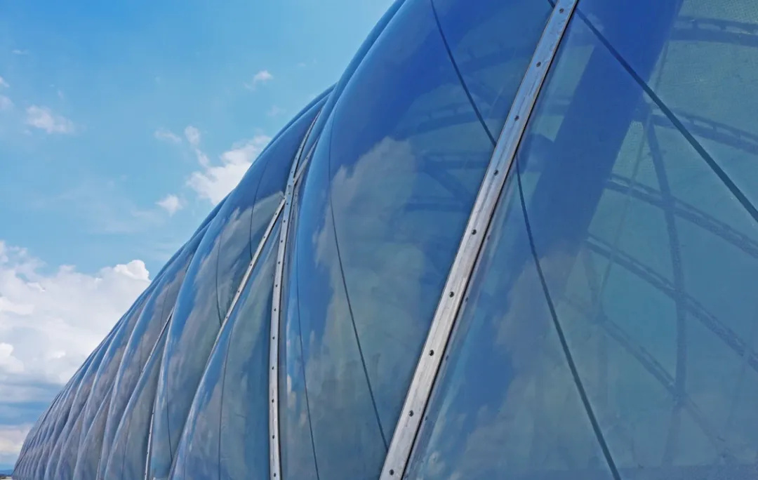 桶形ETFE氣枕屋頂-墨西哥Paseo Acoxpa 桶形ETFE氣枕屋頂-墨西哥Paseo Acoxpa