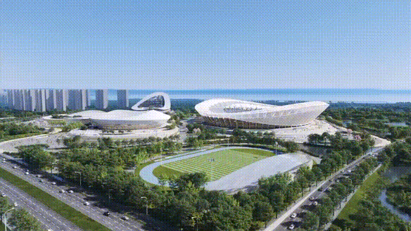 “太湖浮蓮”！萬豪空間結(jié)構(gòu)助力無錫奧林匹克體育產(chǎn)業(yè)中心項目