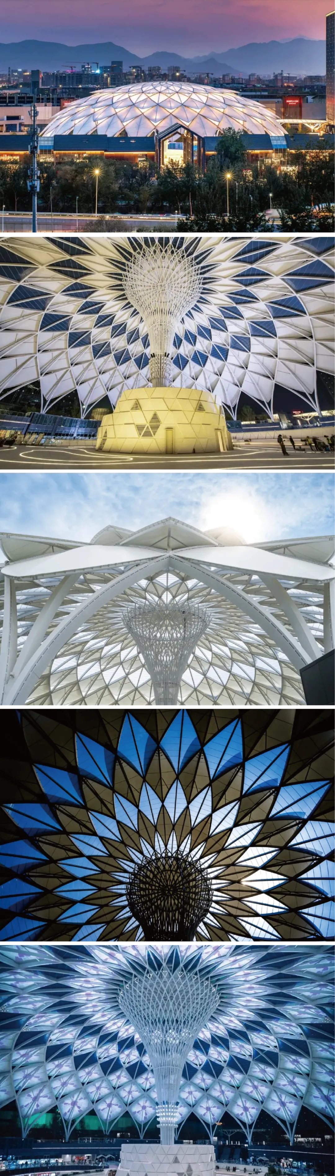 膜結(jié)構(gòu)的魅力—穹頂天幕的魔法時(shí)刻 膜結(jié)構(gòu)的魅力—穹頂天幕的魔法時(shí)刻