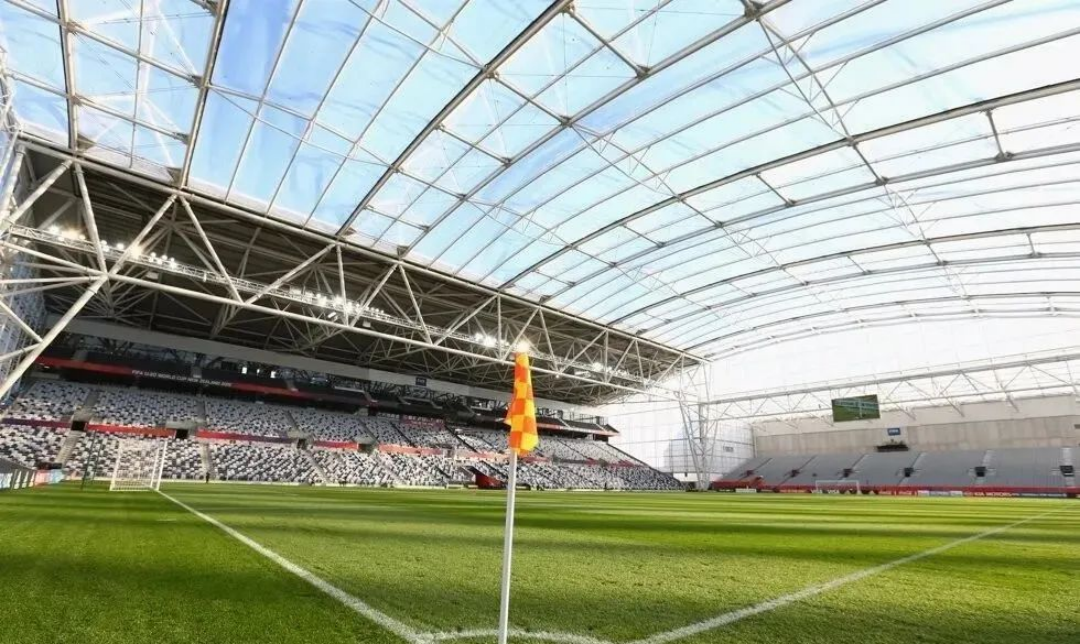 屋頂下生長著天然草皮的永久封閉式體育場 屋頂下生長著天然草皮的永久封閉式體育場