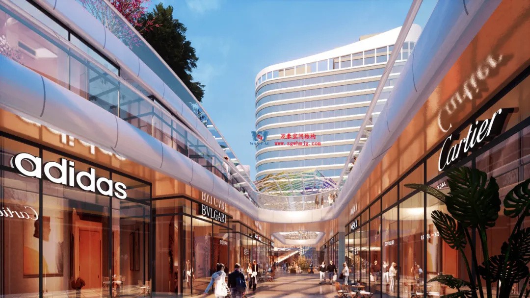 廣州茂名總匯天街商業(yè)街ETFE膜結(jié)構(gòu)項(xiàng)目 廣州茂名總匯天街商業(yè)街ETFE膜結(jié)構(gòu)項(xiàng)目