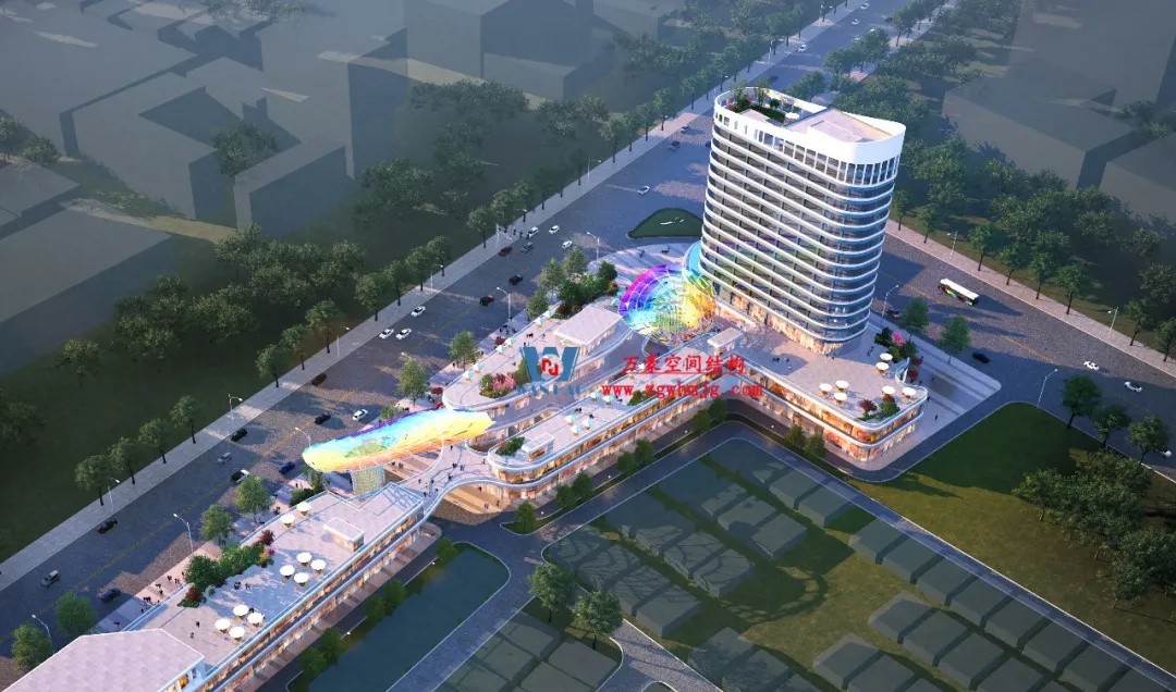 廣州茂名總匯天街商業(yè)街鋼結(jié)構(gòu)工程