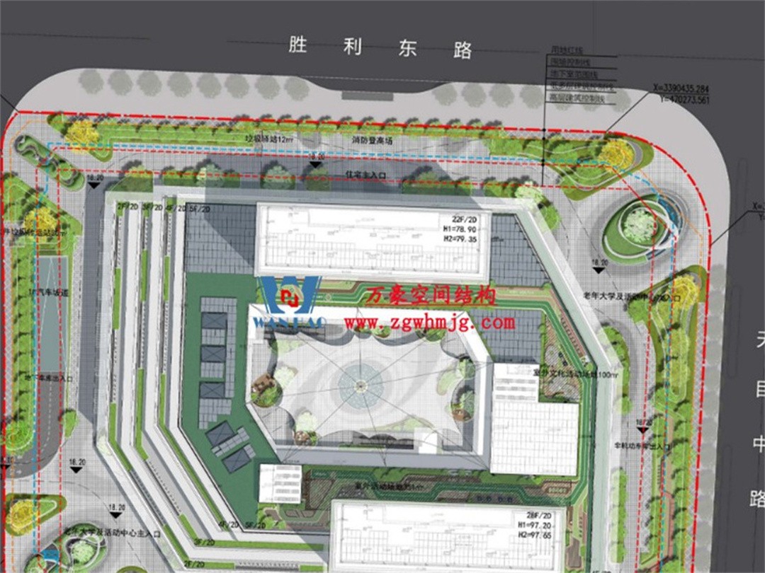 安吉縣昌碩小區(qū)地塊房產開發(fā)項目鋼結構天幕 安吉縣昌碩小區(qū)地塊房產開發(fā)項目鋼結構天幕