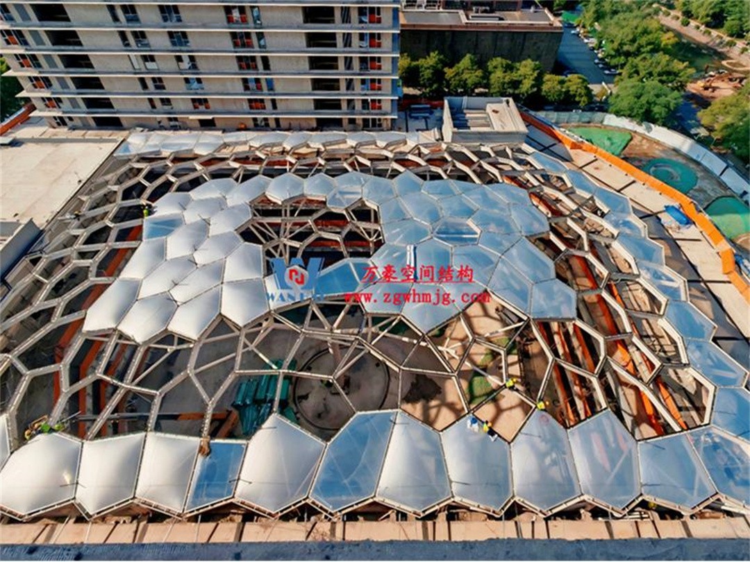 安吉縣昌碩小區(qū)地塊房產開發(fā)項目鋼結構天幕 安吉縣昌碩小區(qū)地塊房產開發(fā)項目鋼結構天幕