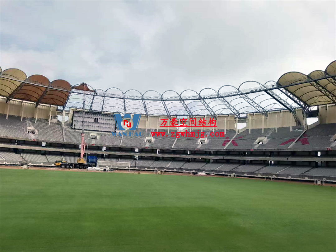 非洲杯肯尼亞體育場PTFE鋼膜結(jié)構(gòu)屋面工程 非洲杯肯尼亞體育場PTFE鋼膜結(jié)構(gòu)屋面工程